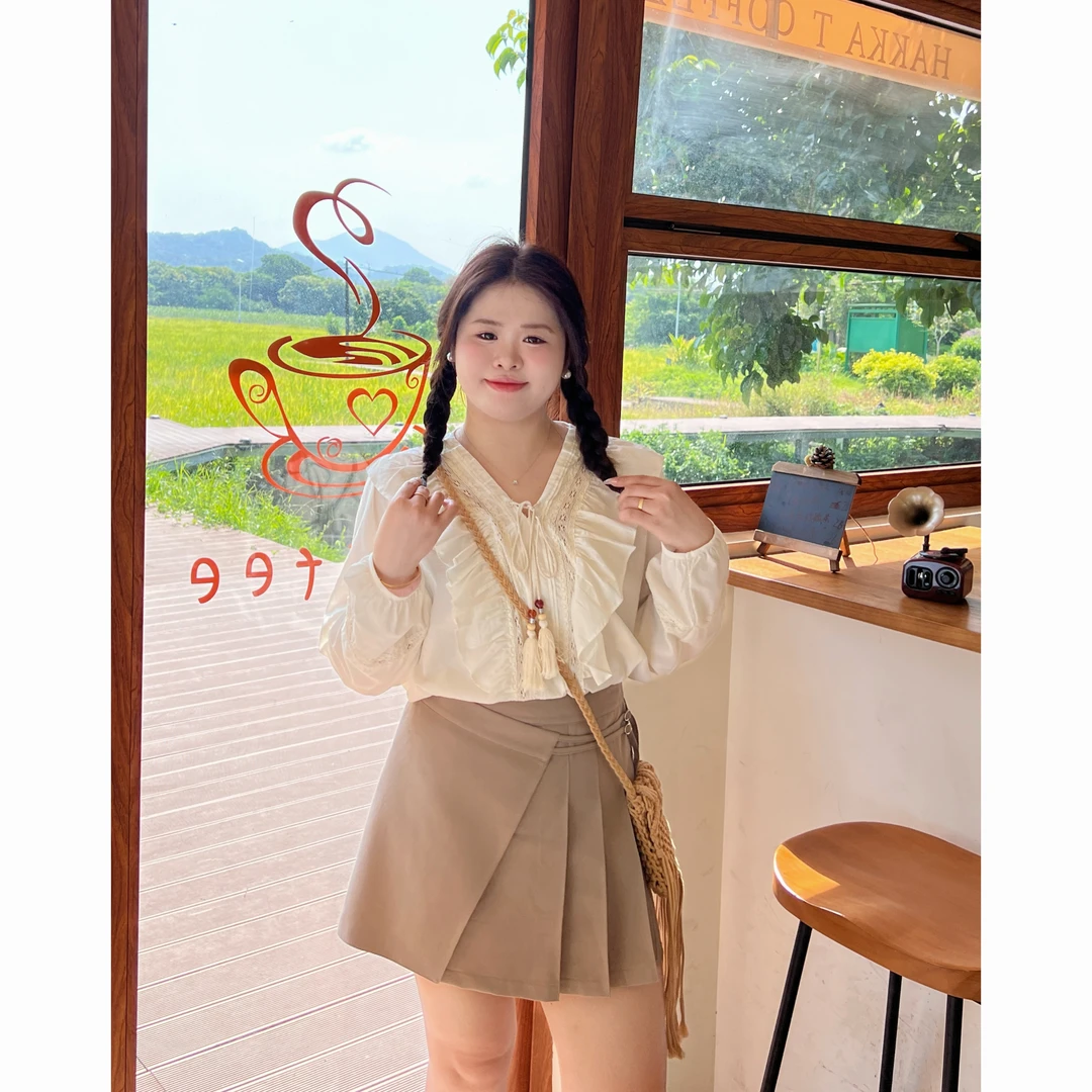 【青苍】【暮色城堡】大头婷微胖定制秋季高腰显瘦百搭百褶半身短裙