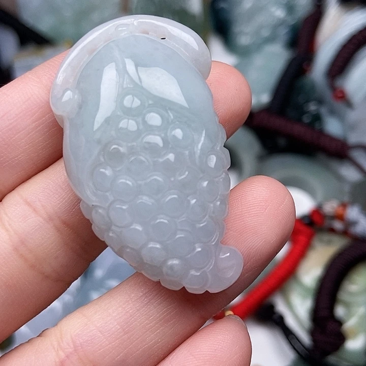 未镶嵌挂件翡翠翡翠