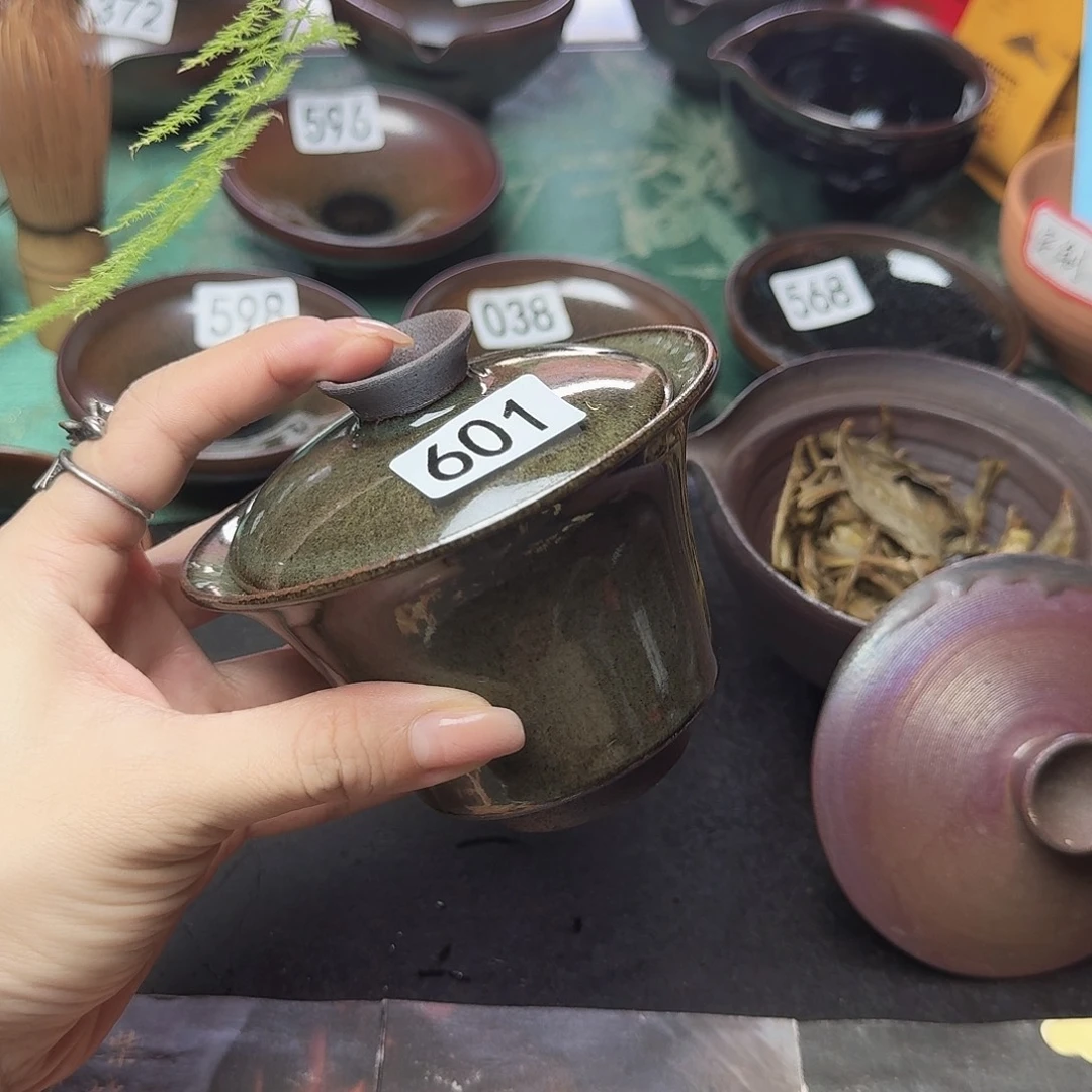 茶盏601罗莉柴烧手工主人杯