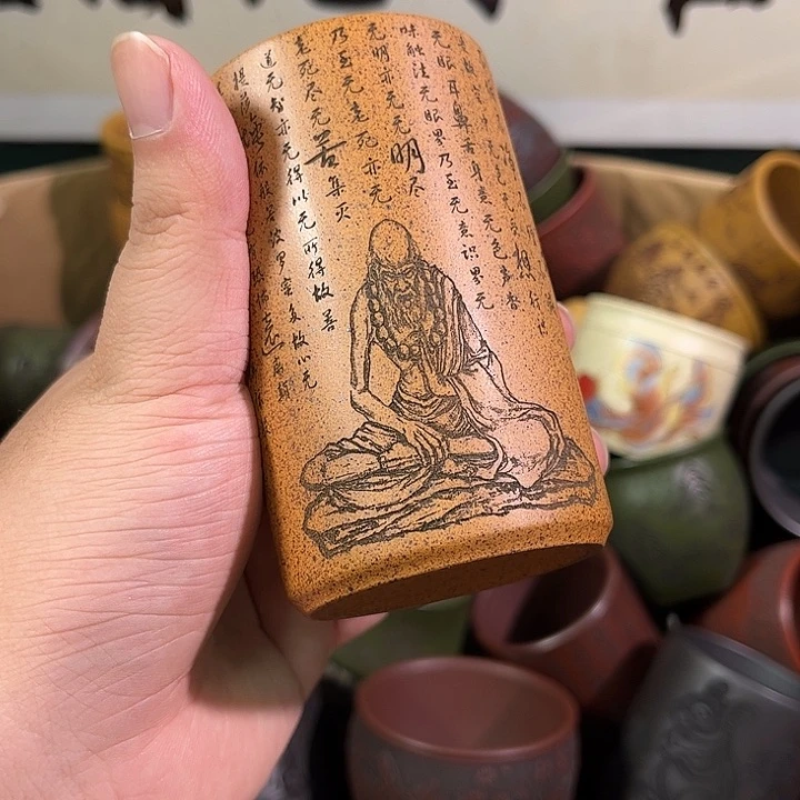 茶杯紫砂全手工紫砂主人杯