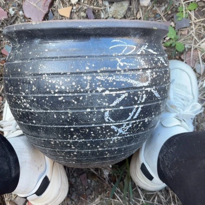 紫砂花盆紫砂的花