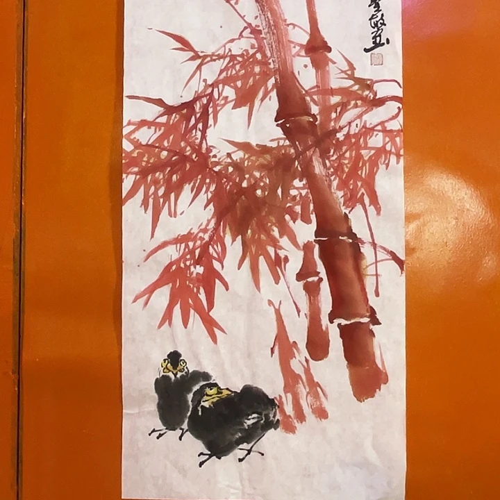 国画张圣敏先生纯手绘作品