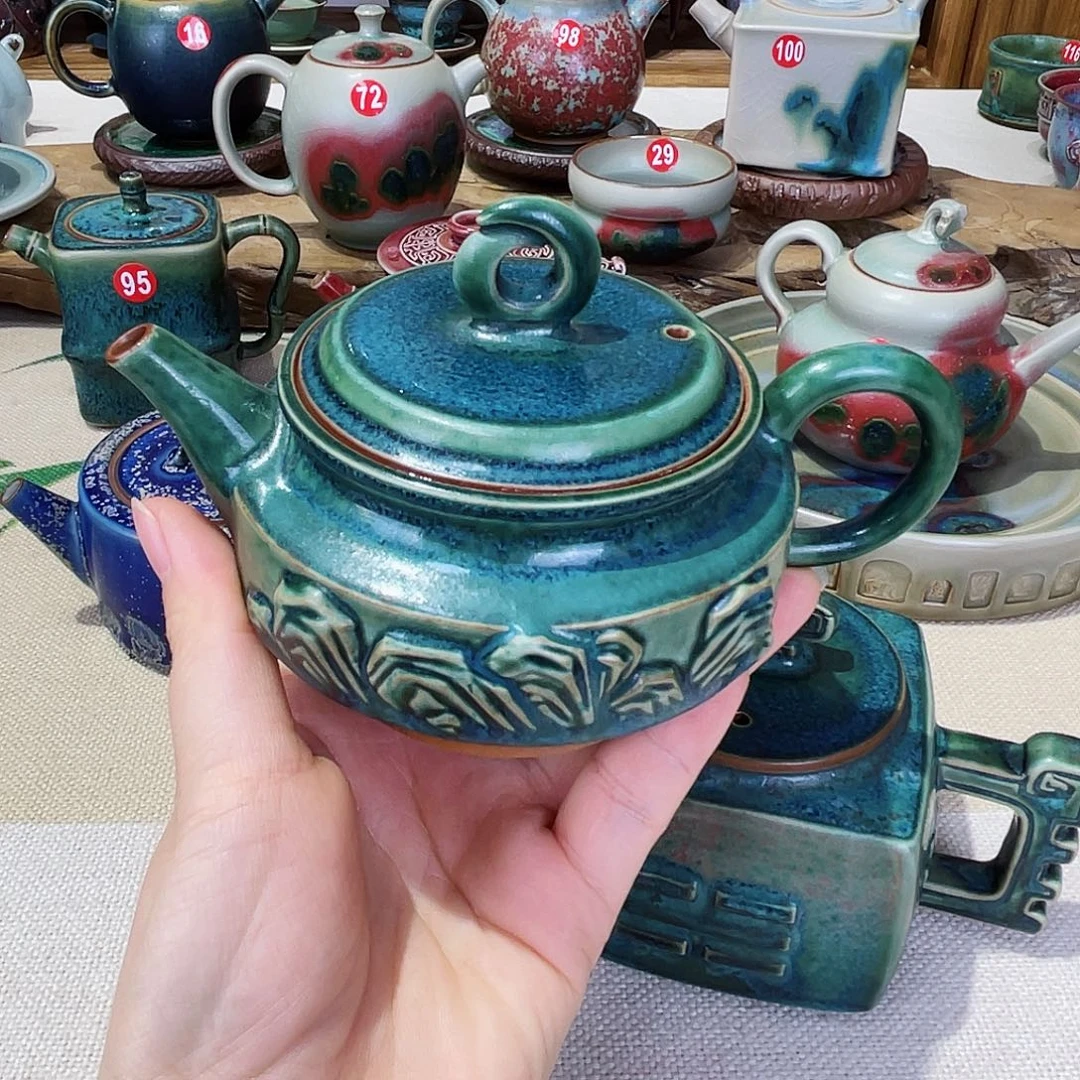 壶禹州钧瓷艺术作品