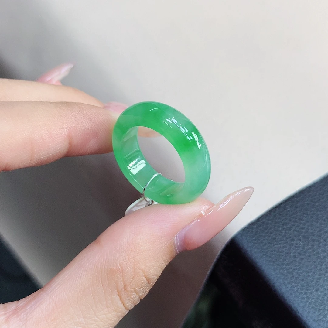 未镶嵌戒指翡翠13号