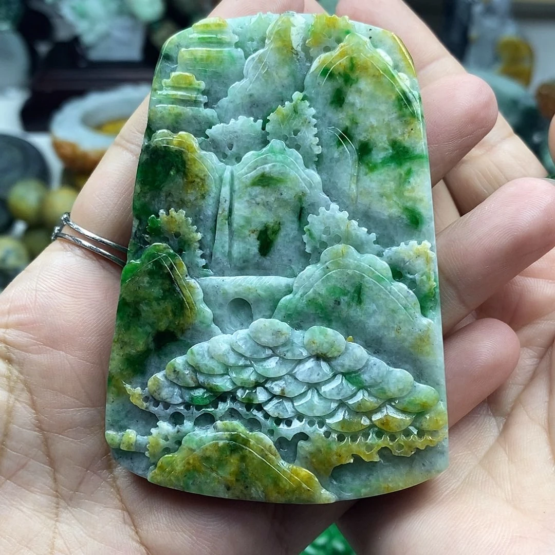 颈饰未镶嵌翡翠爱****?牌子