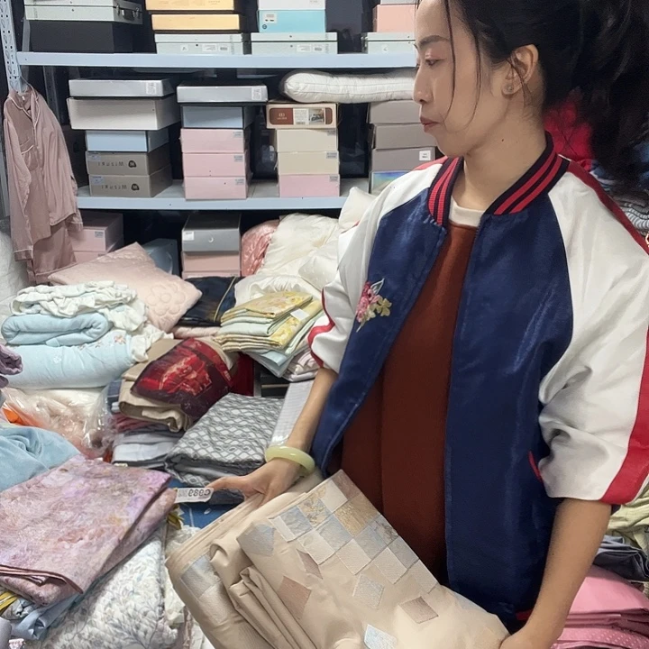 棉棉989标准绣花四件套