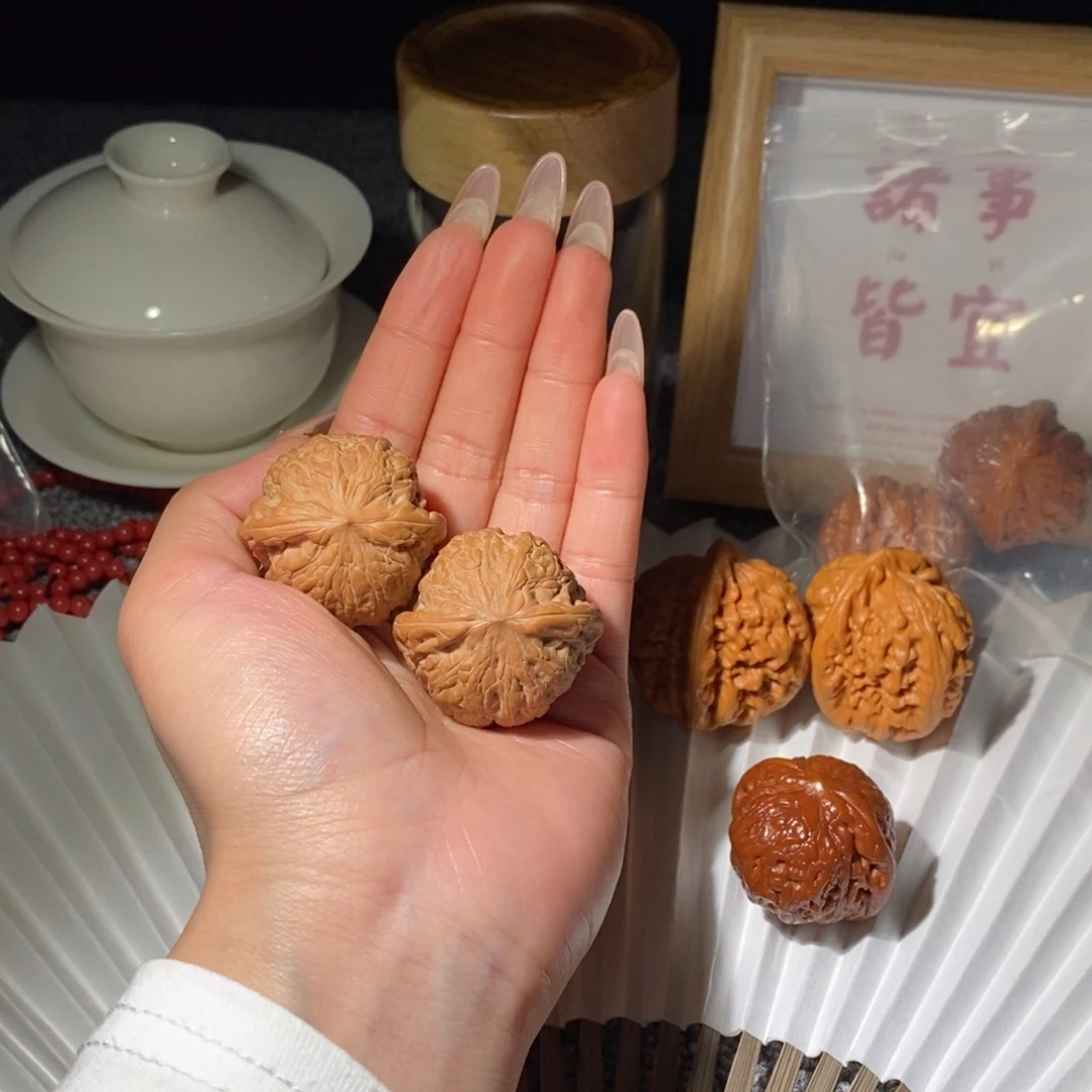 文玩核桃吊坠熊*趴铁锤36