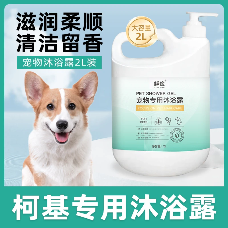 柯基专用大桶沐浴露柔顺清洁留香宠物洗澡香波浴液成幼狗狗用品