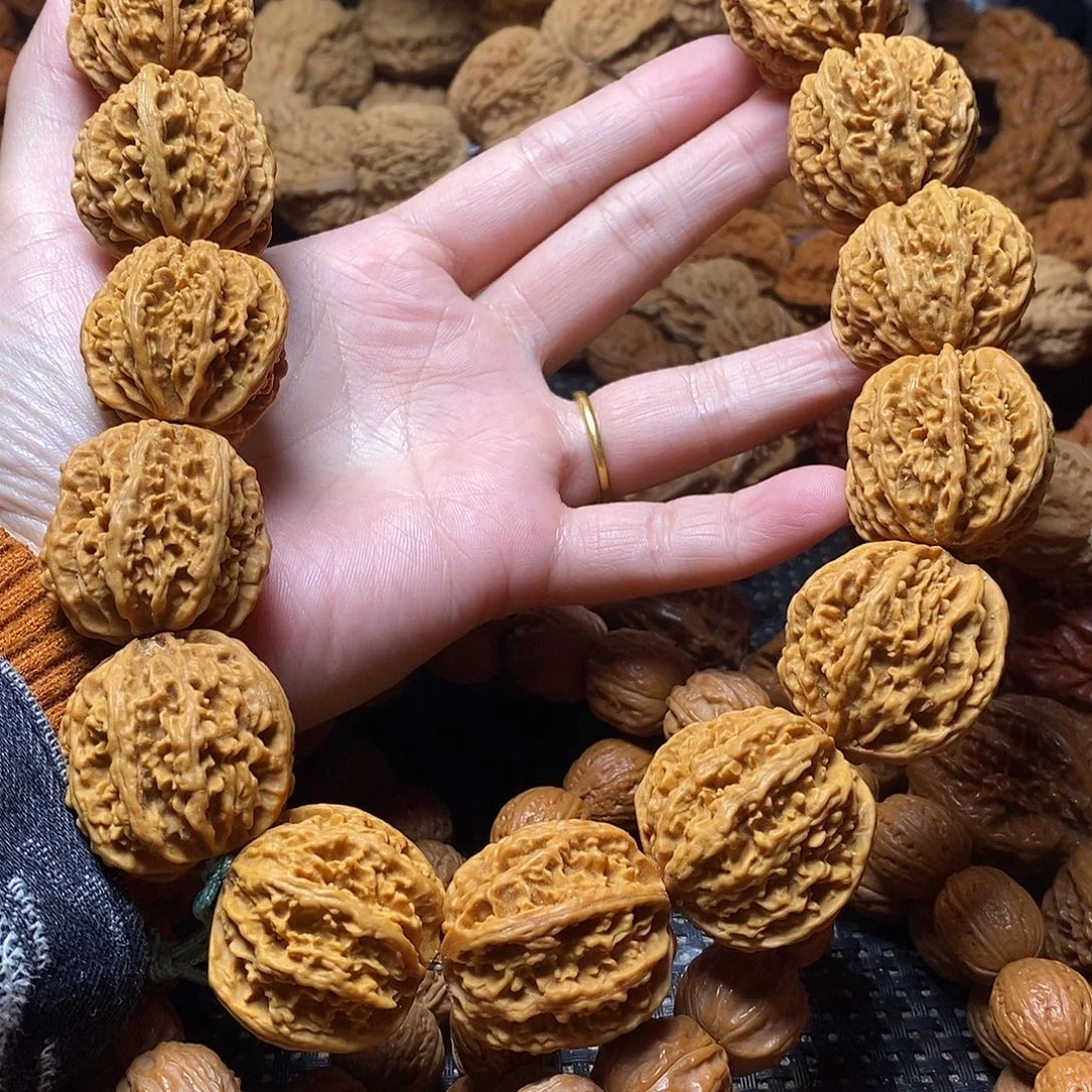 手串文玩核桃蚂蚁纹粗筋手持