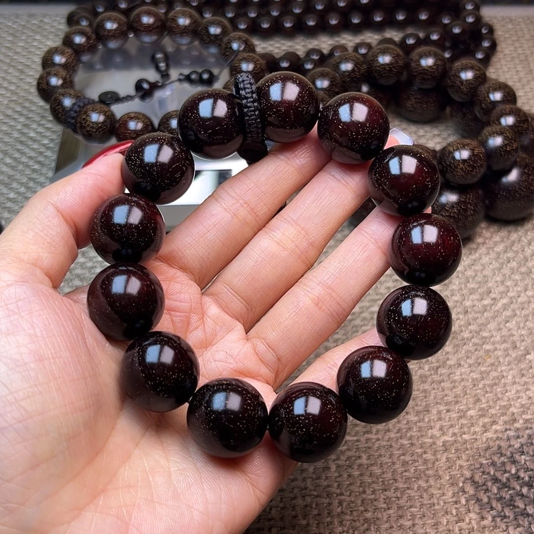 檀香紫檀（小叶紫檀）1.8 13颗满星