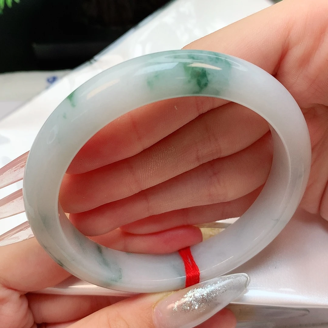 未镶嵌手镯翡翠正圈62