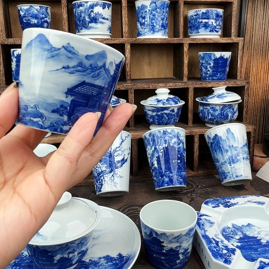 瓷片一笔一墨 叩玉山房