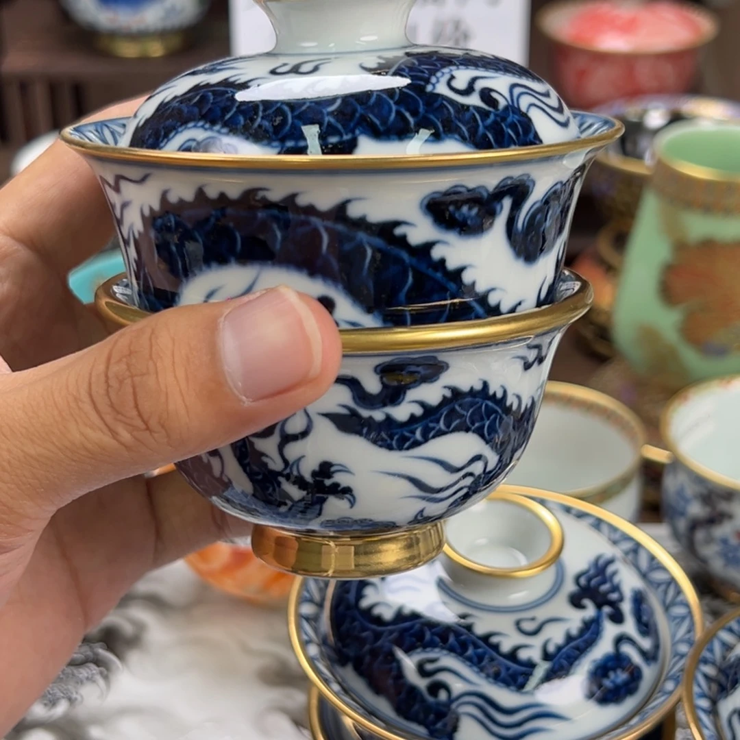 世***.瓷片景德镇手工手绘陶瓷