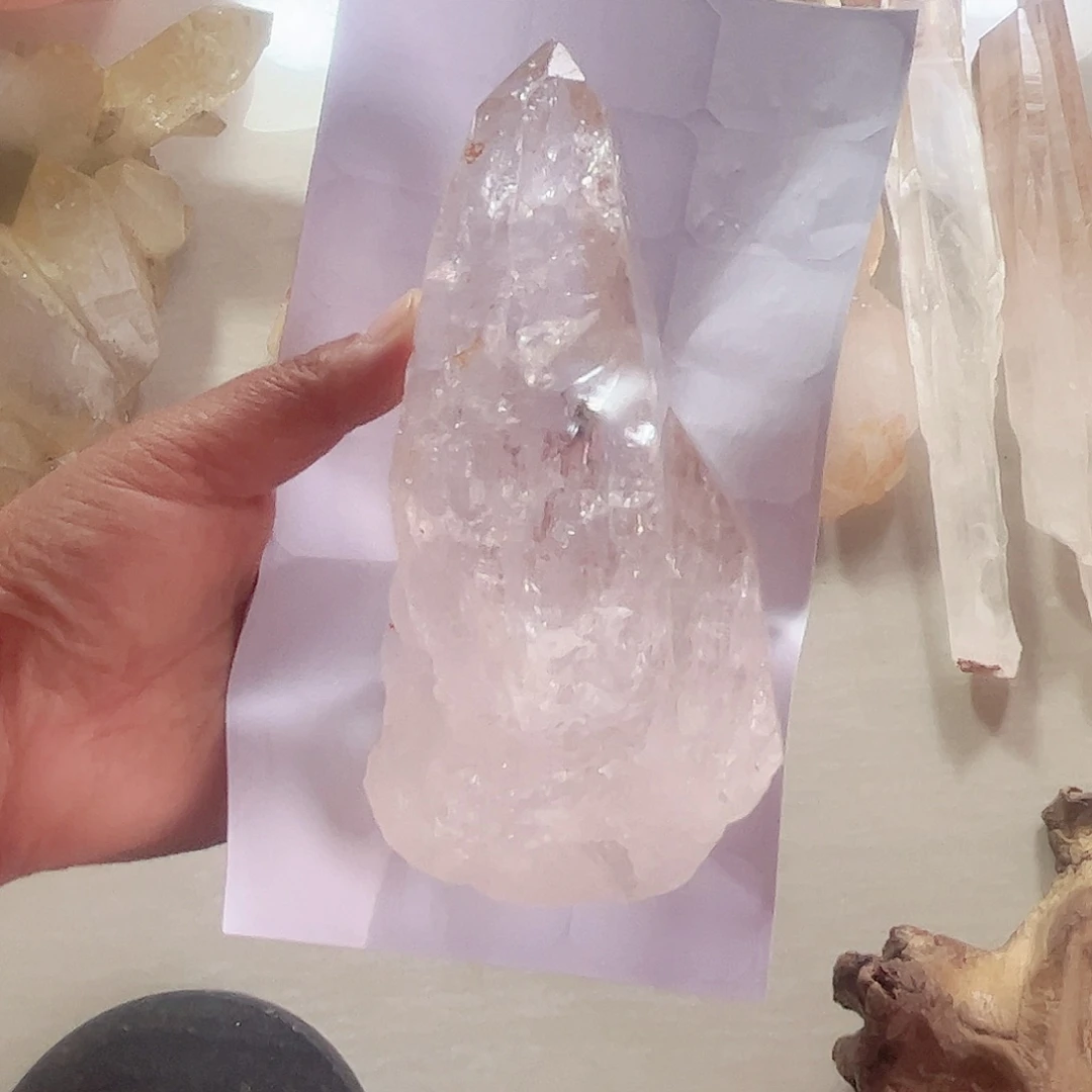 水晶天然水晶原石未镶嵌尚***儿