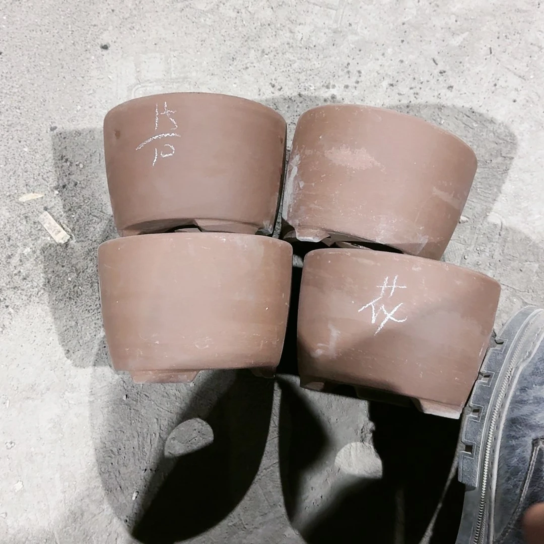 紫砂宜兴紫砂花盆，现货发