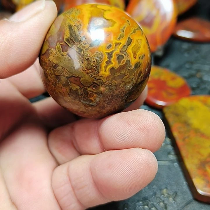 玛瑙/玉髓合金颈饰