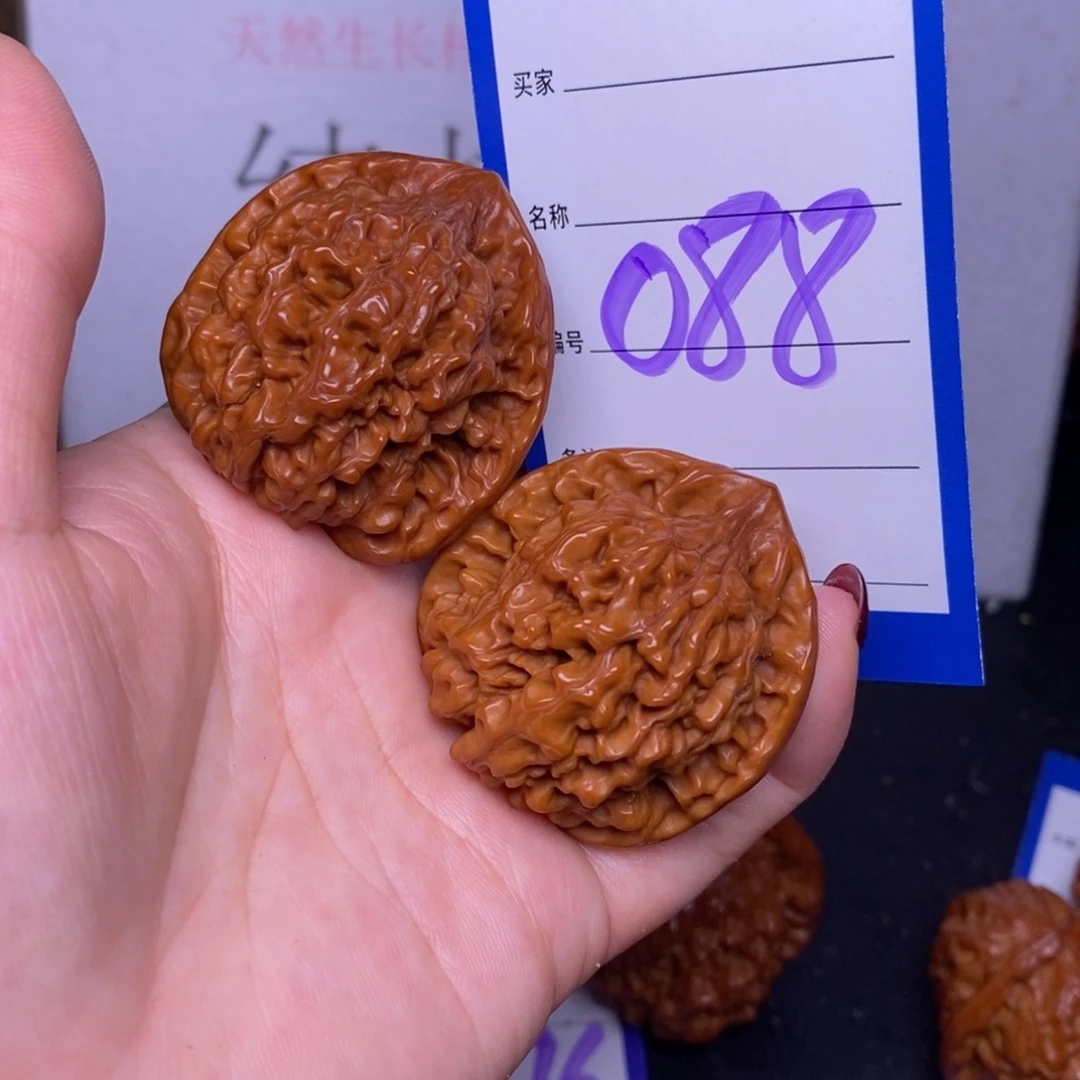 把件文玩核桃088/40.5官帽返油福利