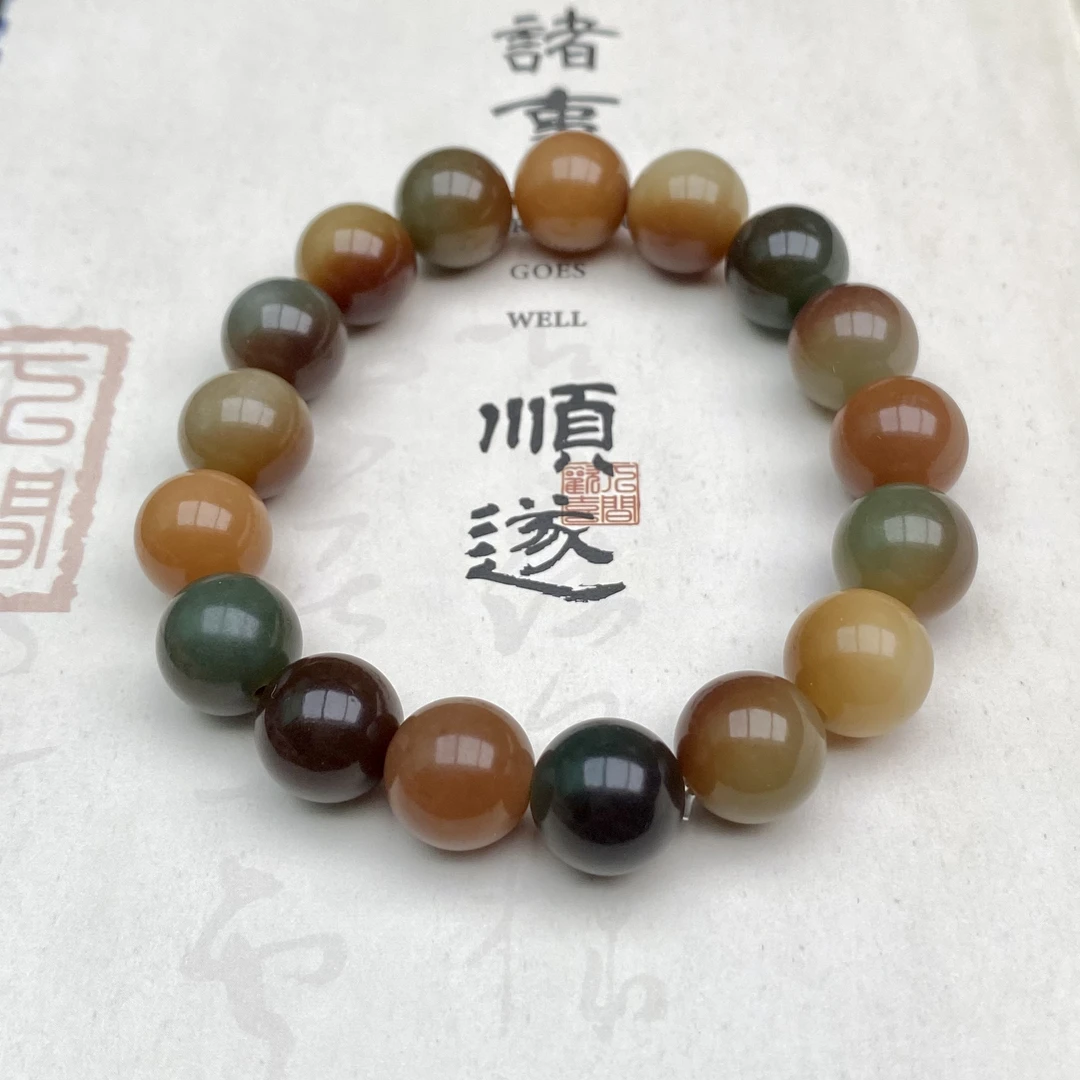 原生态菩提单圈手串