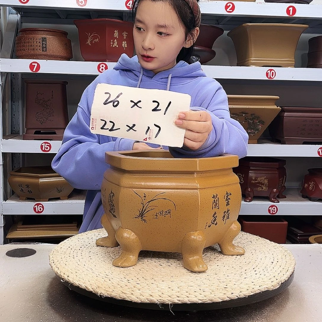 花盆紫砂紫砂花盆