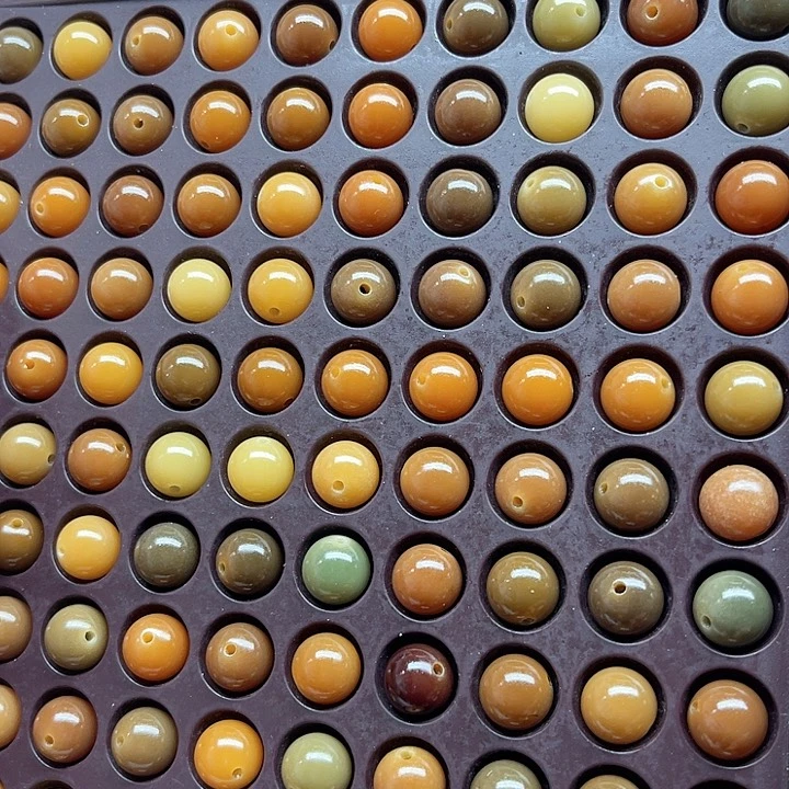 白玉菩提吊坠瑕疵11甜心圆珠100颗卡灯牌宠100颗