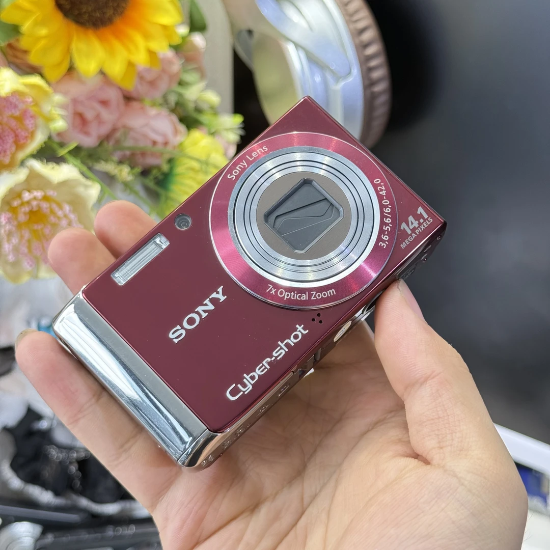 9新 Sony/索尼 索尼w370色彩感好1400万像素滤镜多带配件