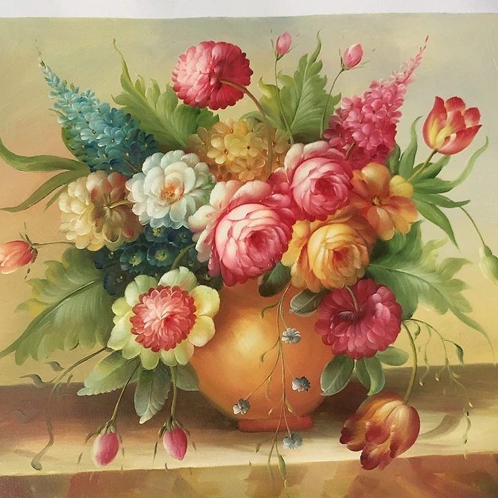 油画50*60手绘油画