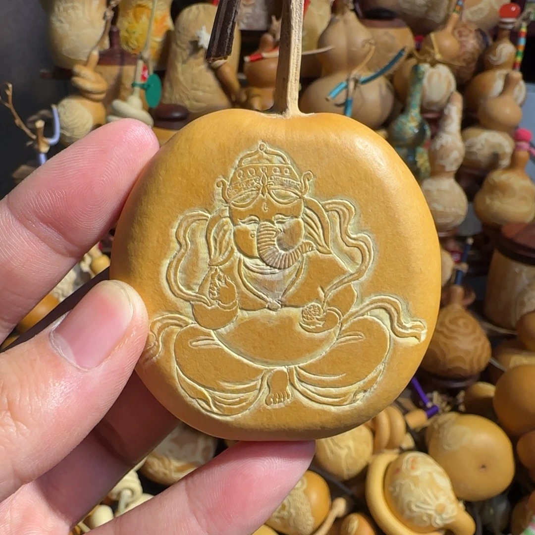 有机玻璃象神雕刻