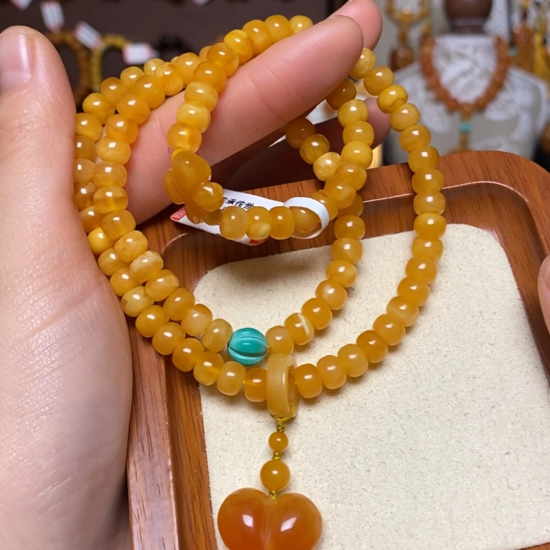 【闪购商品】手链蜜蜡未镶嵌手串