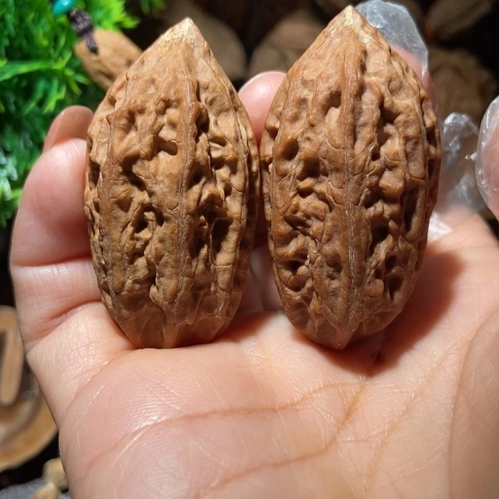 把件文玩核桃东北楸子小雪9