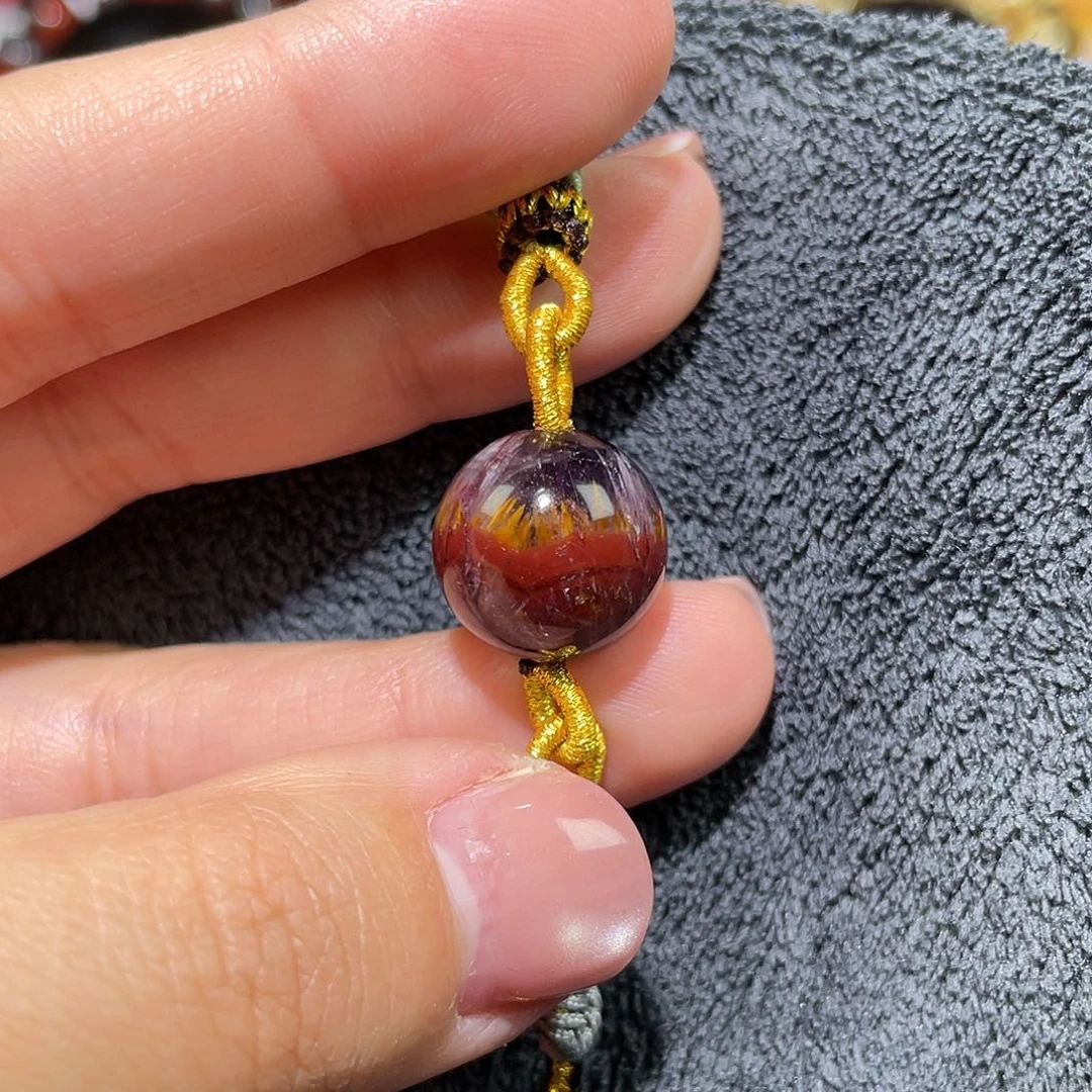 水晶极光单珠项链未镶嵌