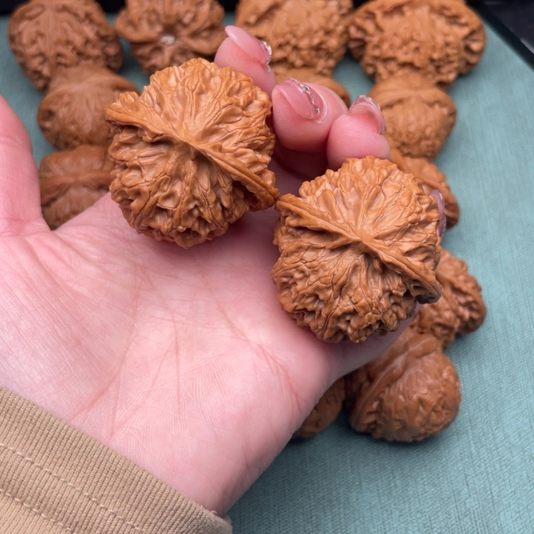 文玩核桃把件全品苹果园44尺43.7克