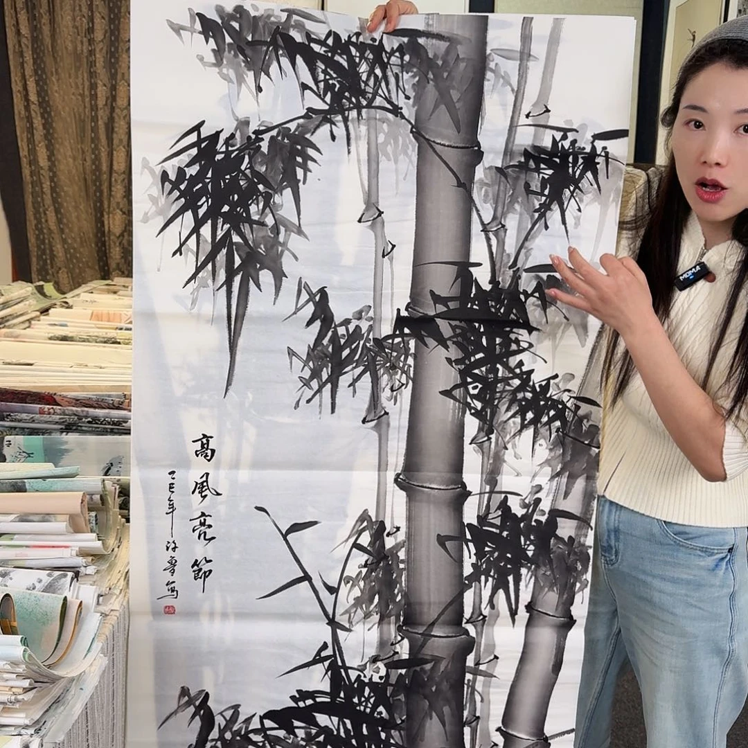 纯手绘国画作品好看