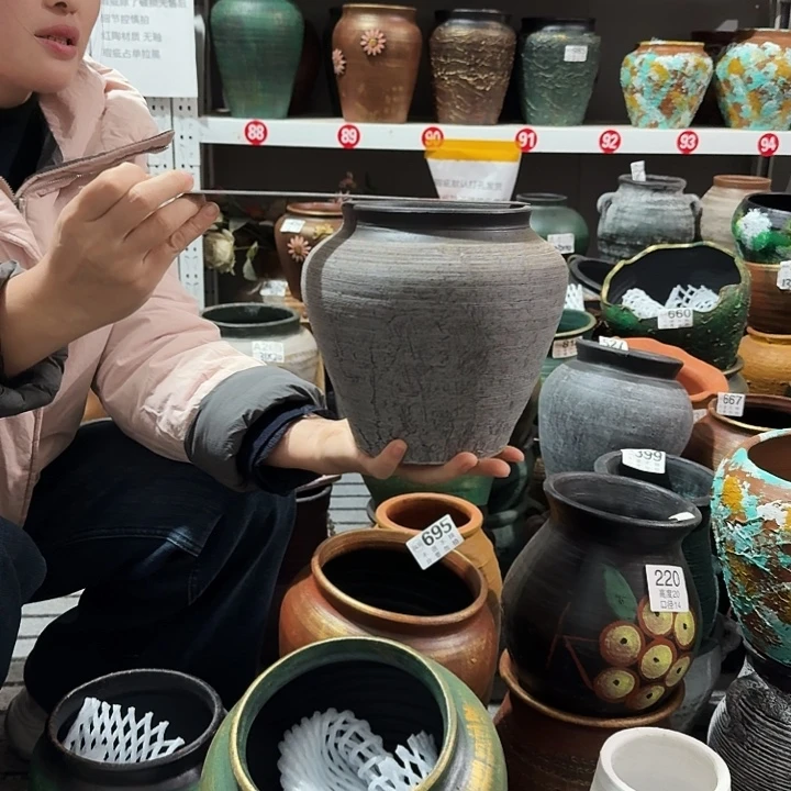 灰色坛子高度20口14默认打孔