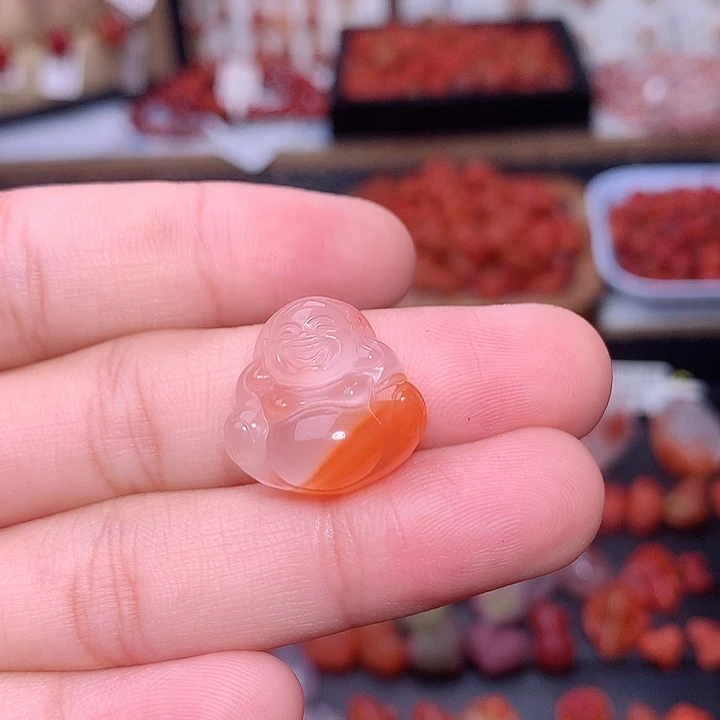 南红玛瑙未镶嵌南红佛公