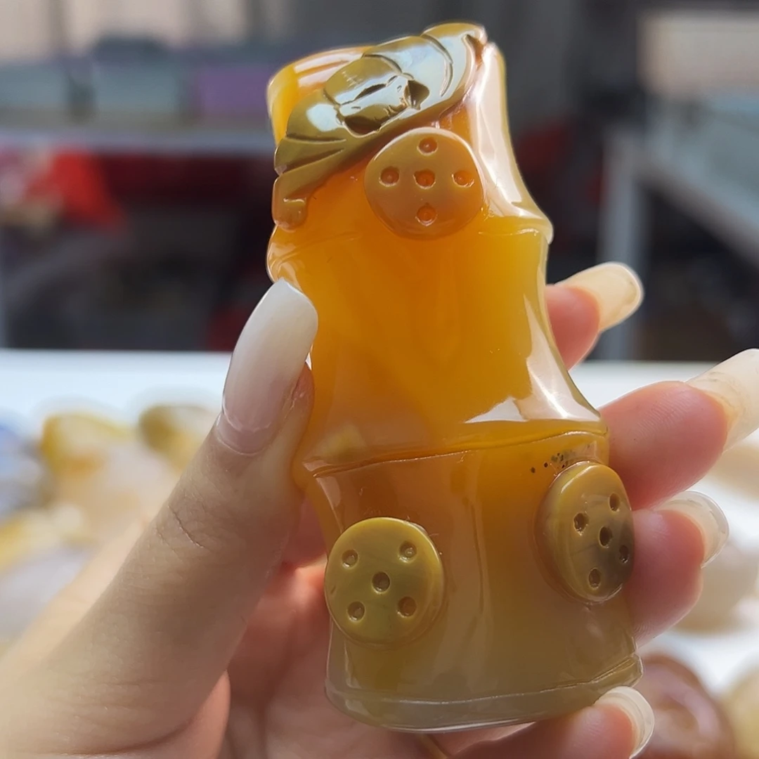 玛瑙/玉髓未镶嵌吊坠(不含链)