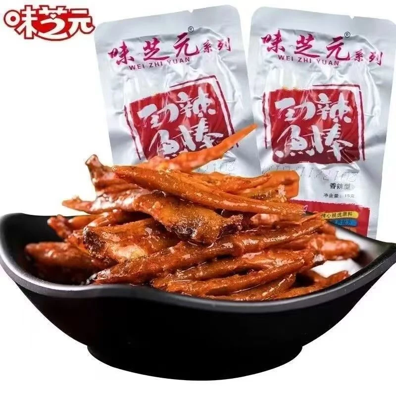 味芝元仔劲辣小零食鱼棒