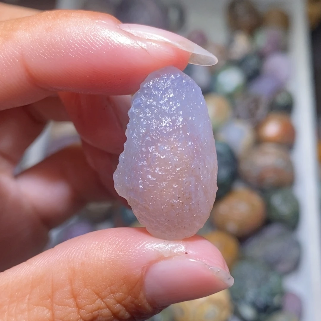未镶嵌玛瑙/玉髓珠宝半成品