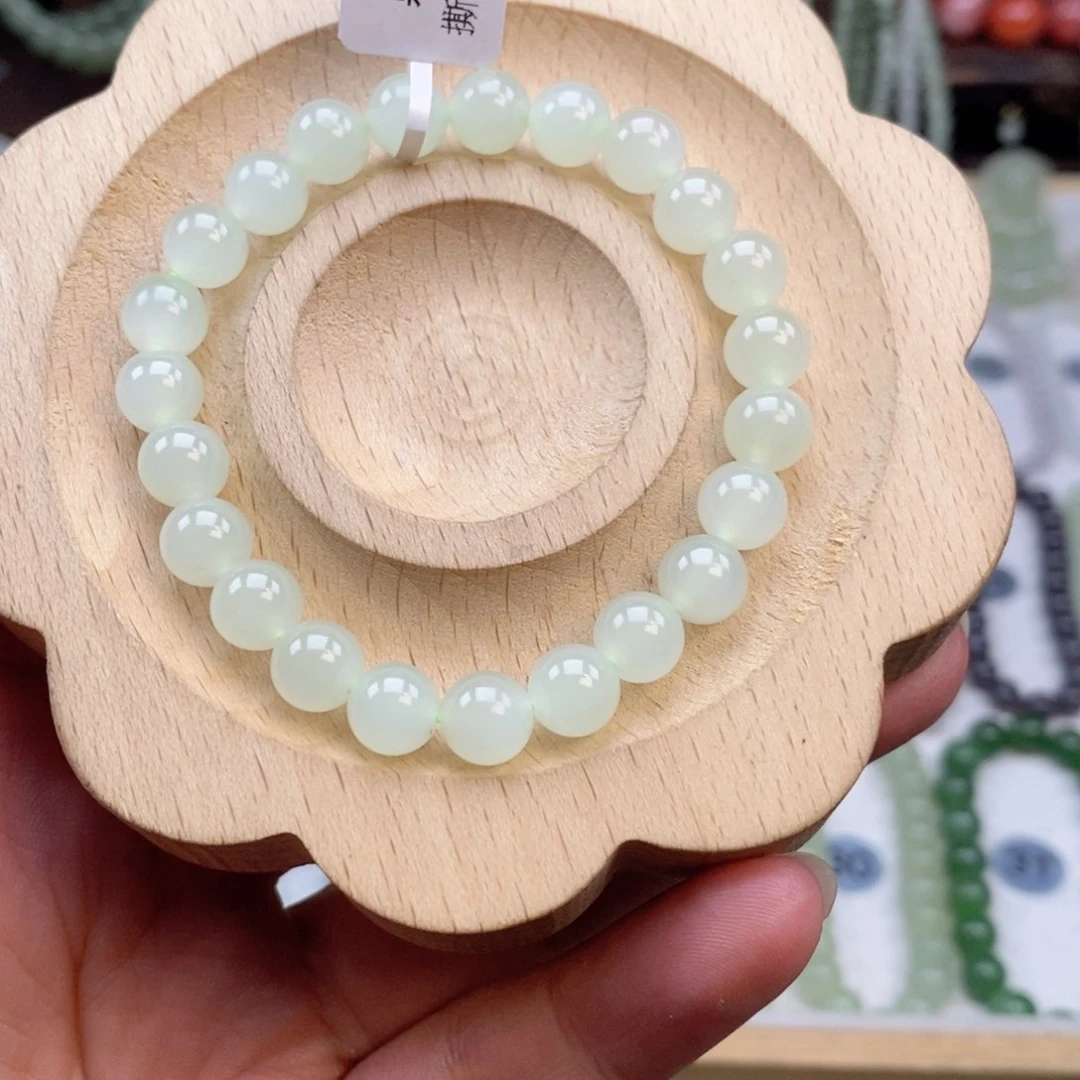 手链未镶嵌和田玉微瑕