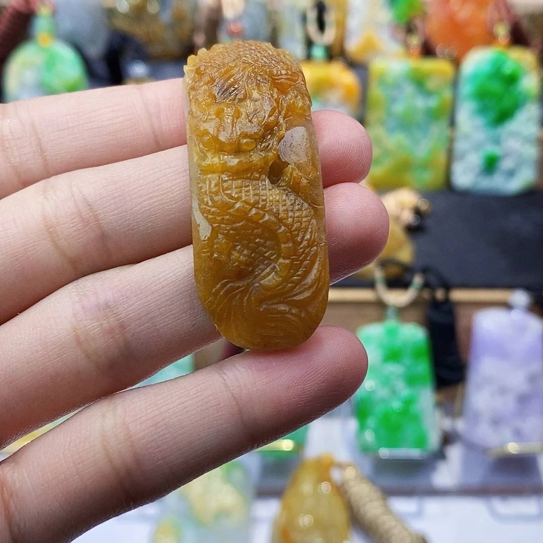 定制翡翠未镶嵌翡翠A货
