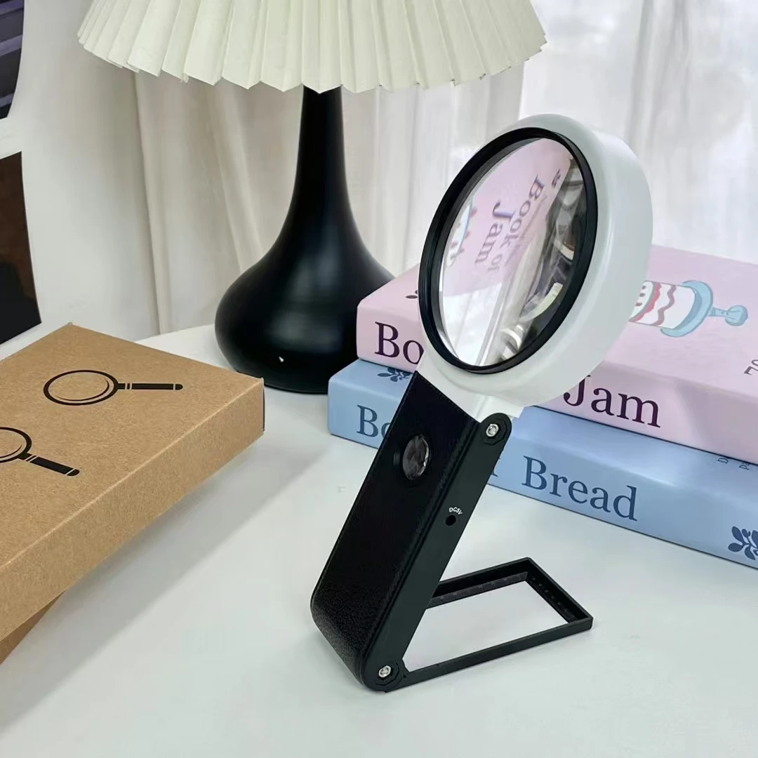 外贸尾单LED放大镜
