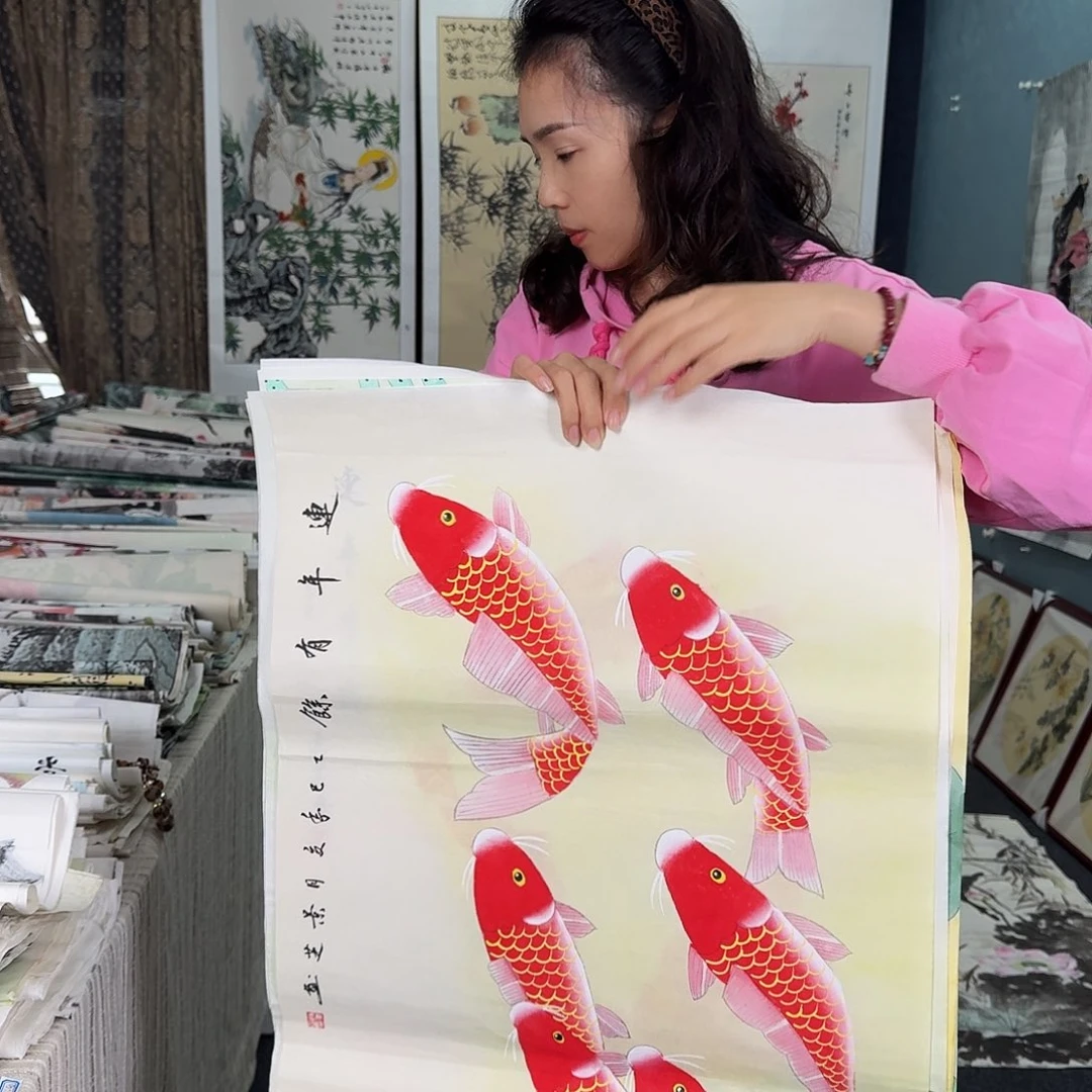 纯手绘的好看作品