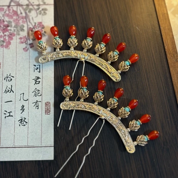 【金钗记】古风汉服配饰头饰