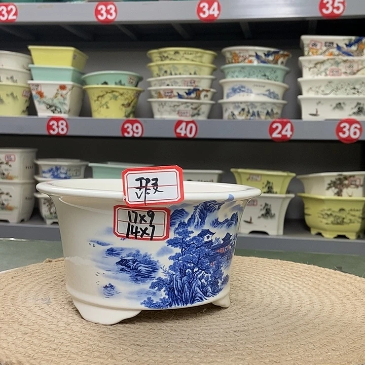 紫砂紫砂花盆3838