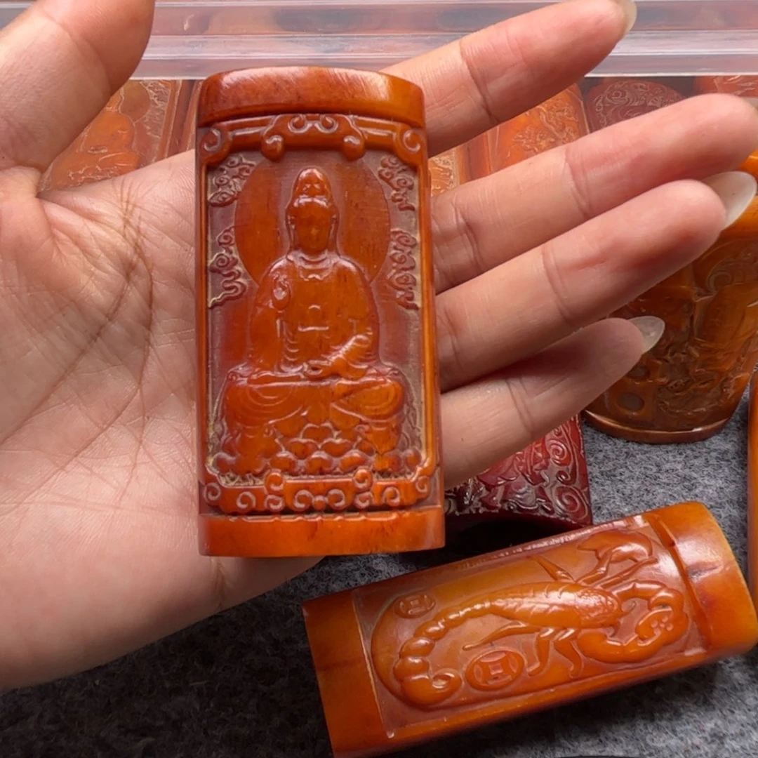 H***帅手串/手链驼骨驼骨60