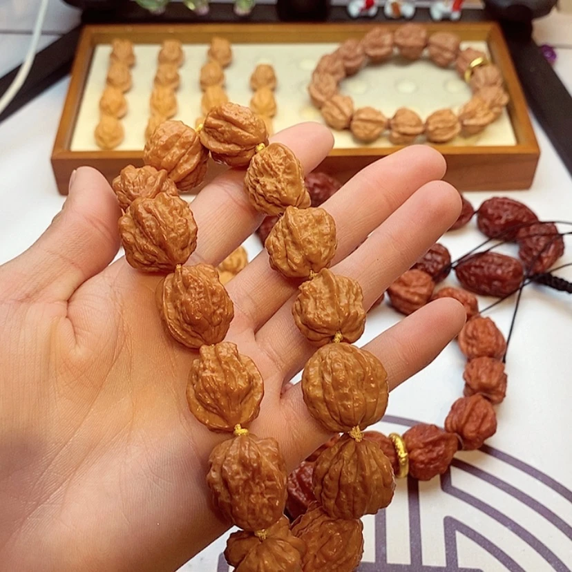 【闪购商品】手串文玩核桃小核桃手串金蟾