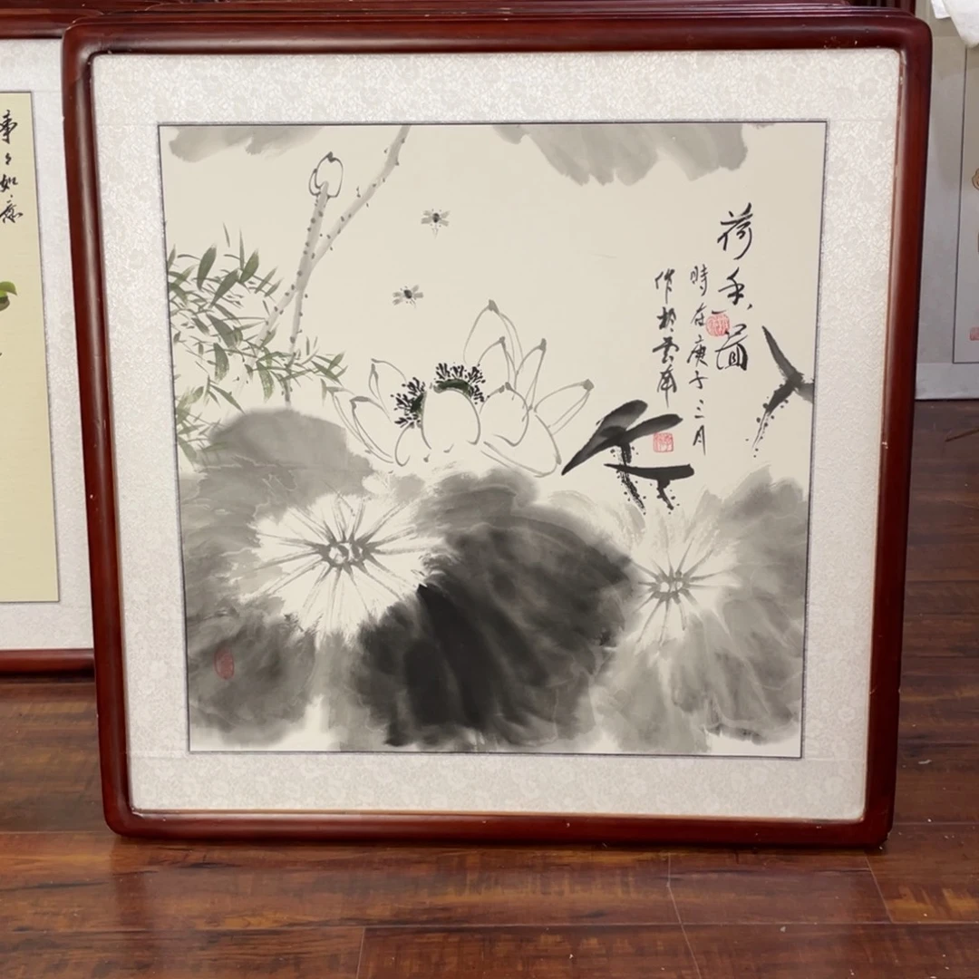 国画带框尺寸63*63厘米