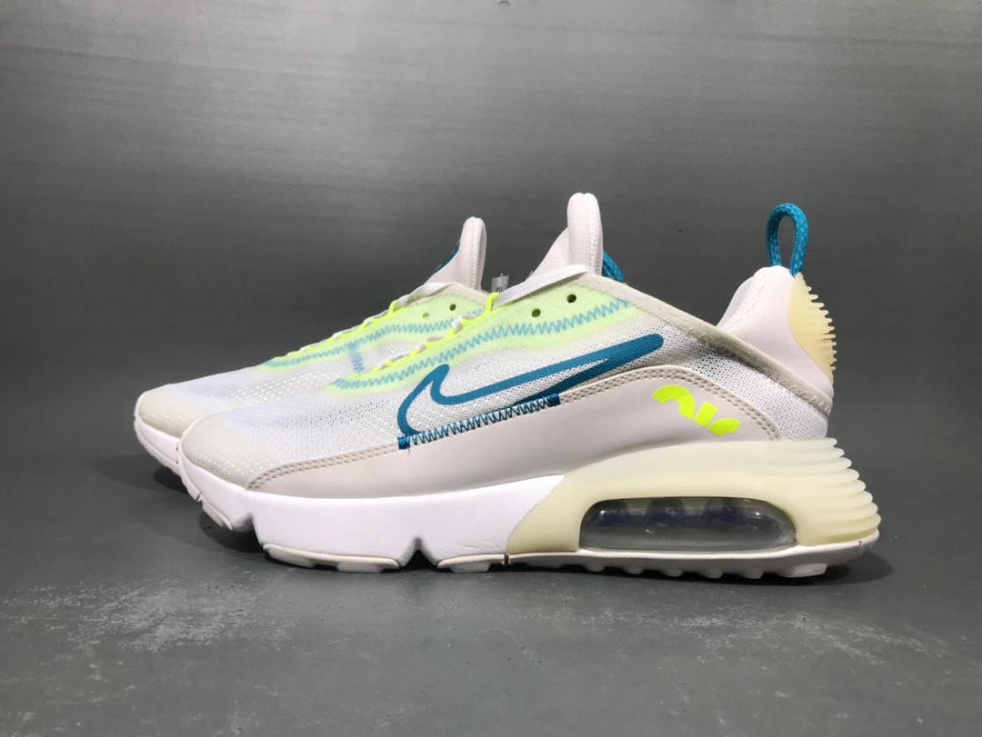 41码 耐克 Air Max2090 白蓝绿运动鞋跑步鞋/9新无原盒