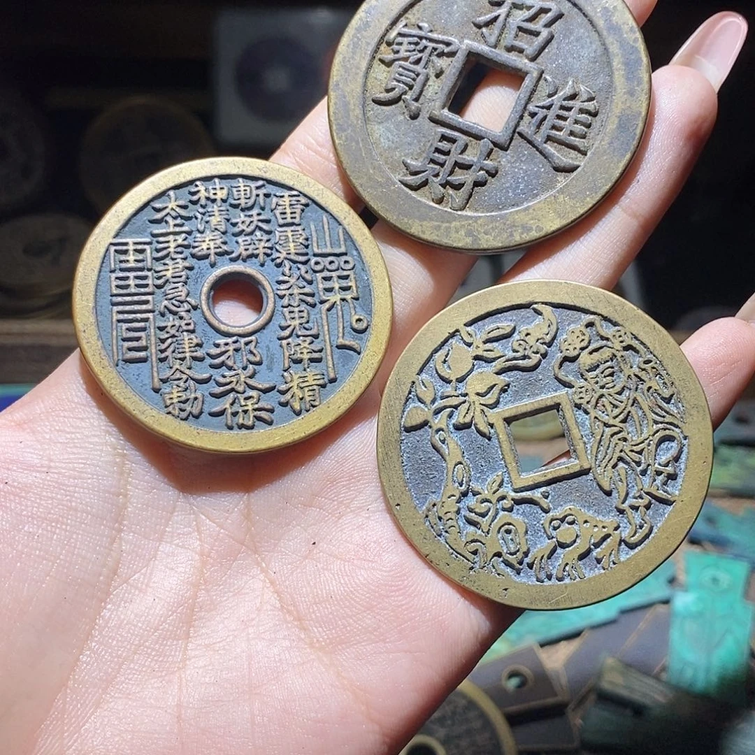 队***我铜现代仿制工艺品