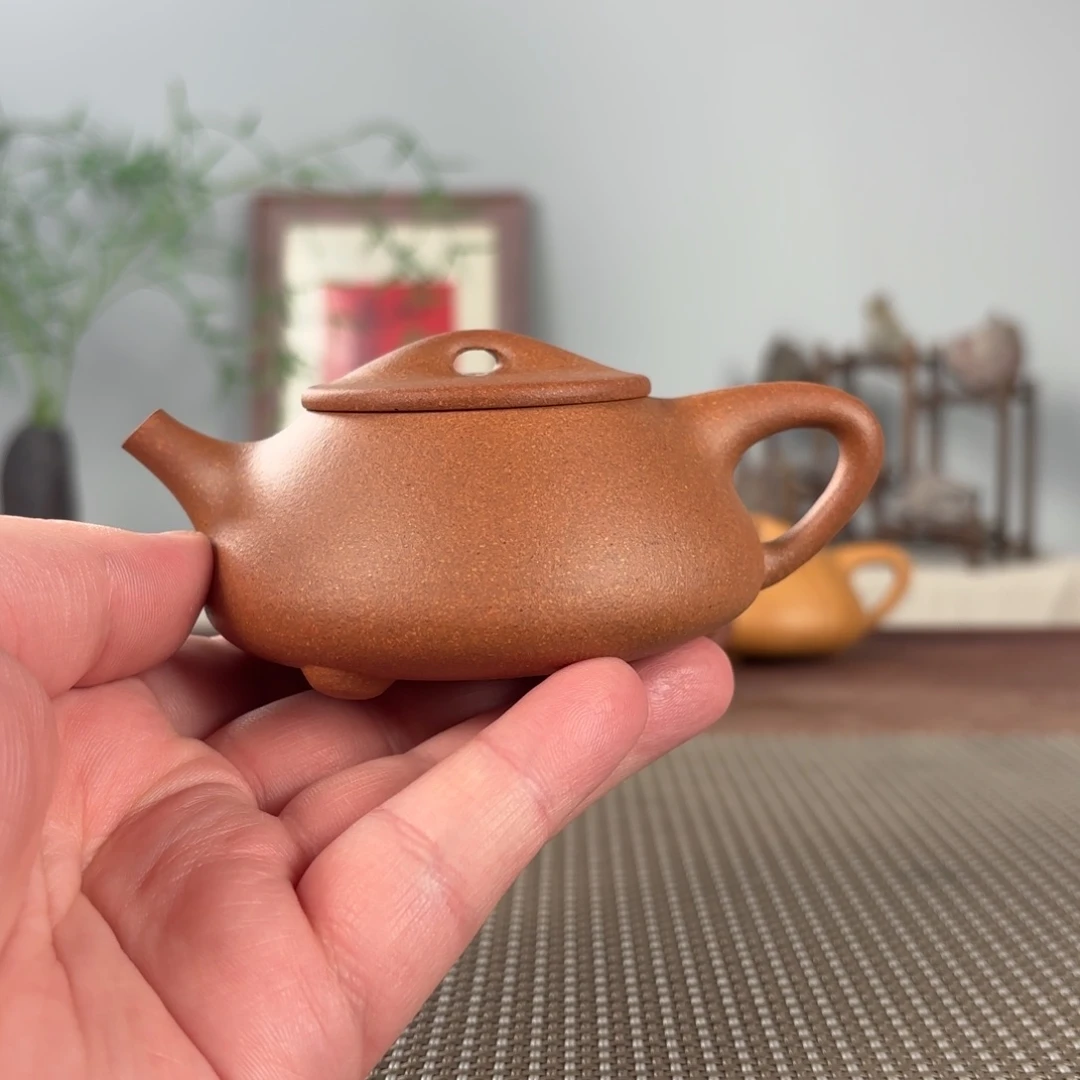 茶壶紫砂微瑕黄龙山原矿紫砂壶