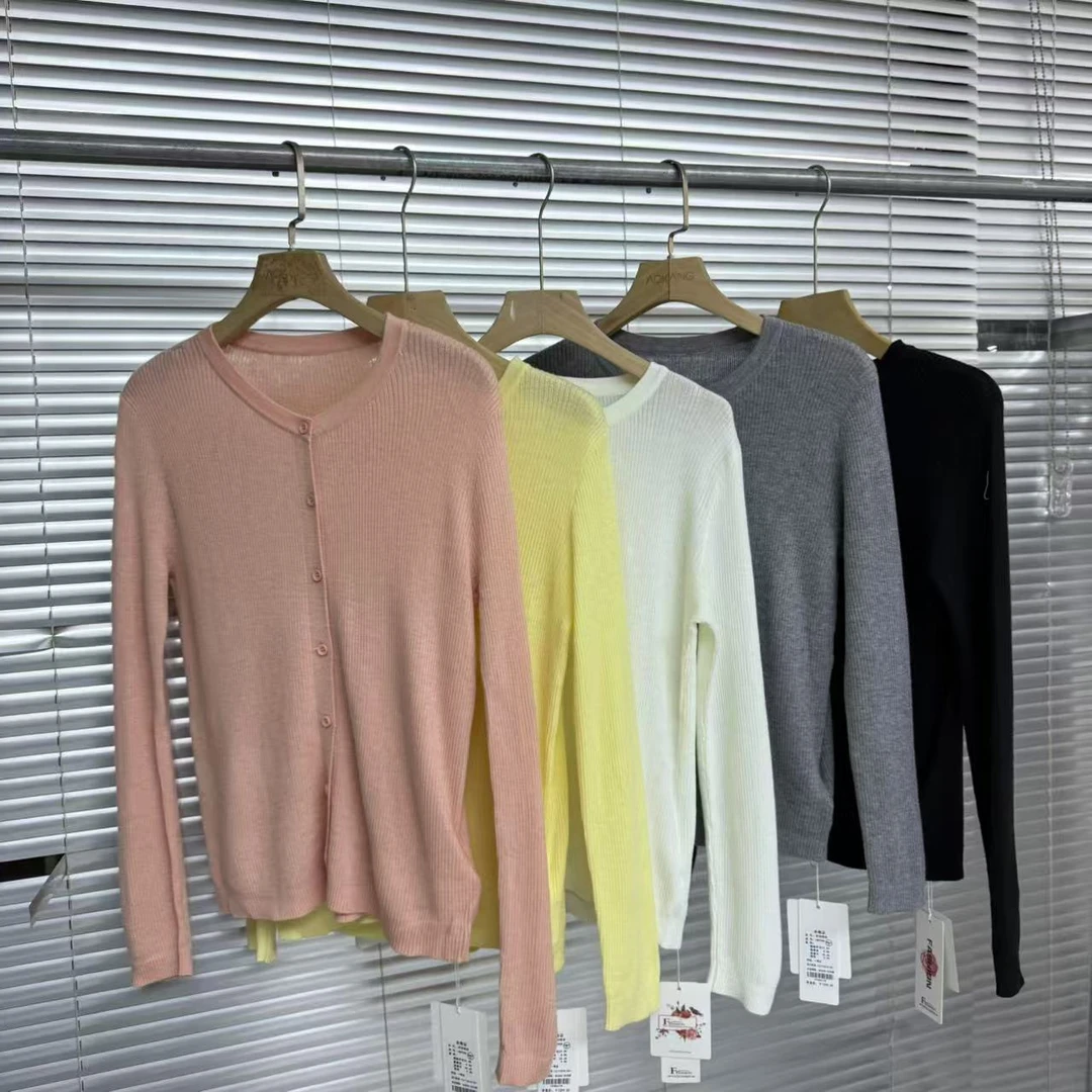 2588六色圆领针织衫